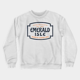 Emerald Isle, NC Summer Vacation Beach Trip Crewneck Sweatshirt